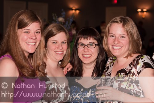 The Omaha Central High School girls again: Alissa Fitch, Julia Miller, Quinn Corbin, and Laura Hendee.